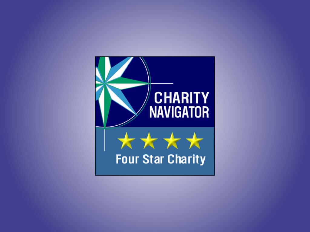 Charity Navigator Four Star Rating